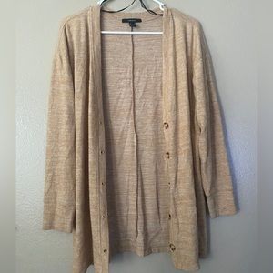 Forever21 Cream Cardigan